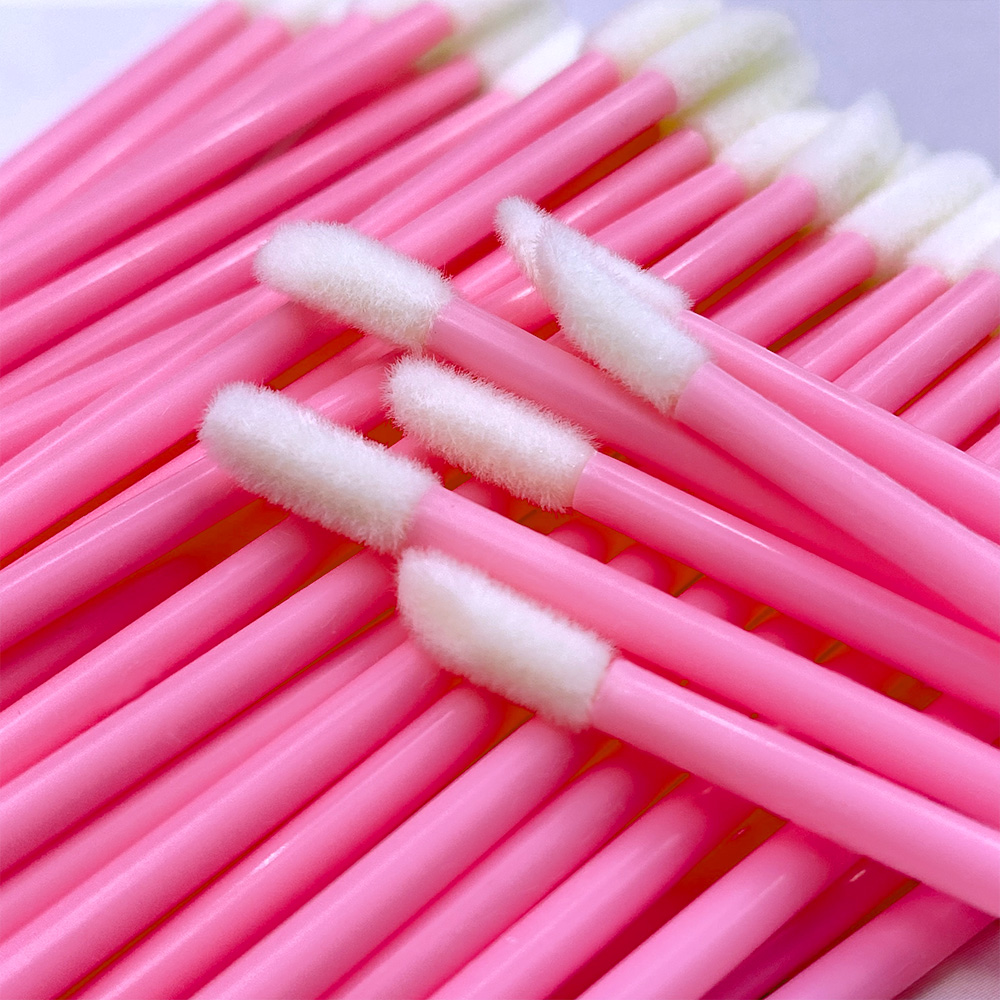 Lashes Eyelash Extension - 50/500PCS Disposable Lip Brush Eyelash Extension