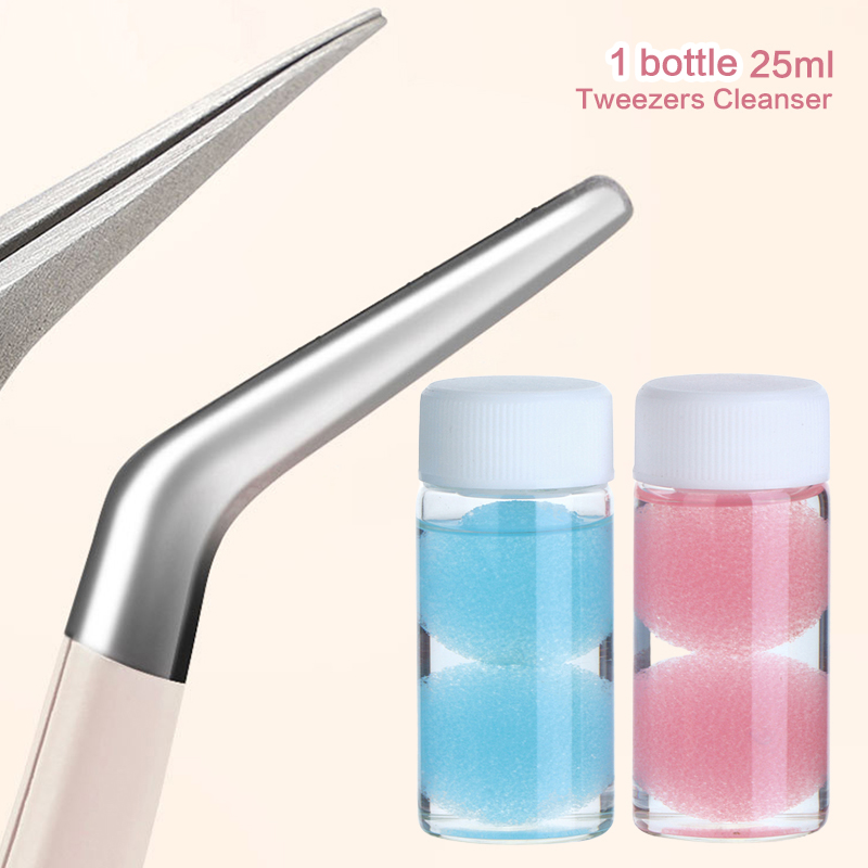Eyelash Extension Removal - Eyelashes Tweezers Cleaner Lash Glue Extension