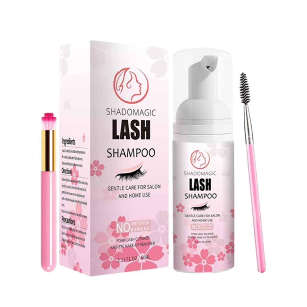 Eyelash Extension Is Safe - Gentle and Delicate Eyelash Cleaning Mousse