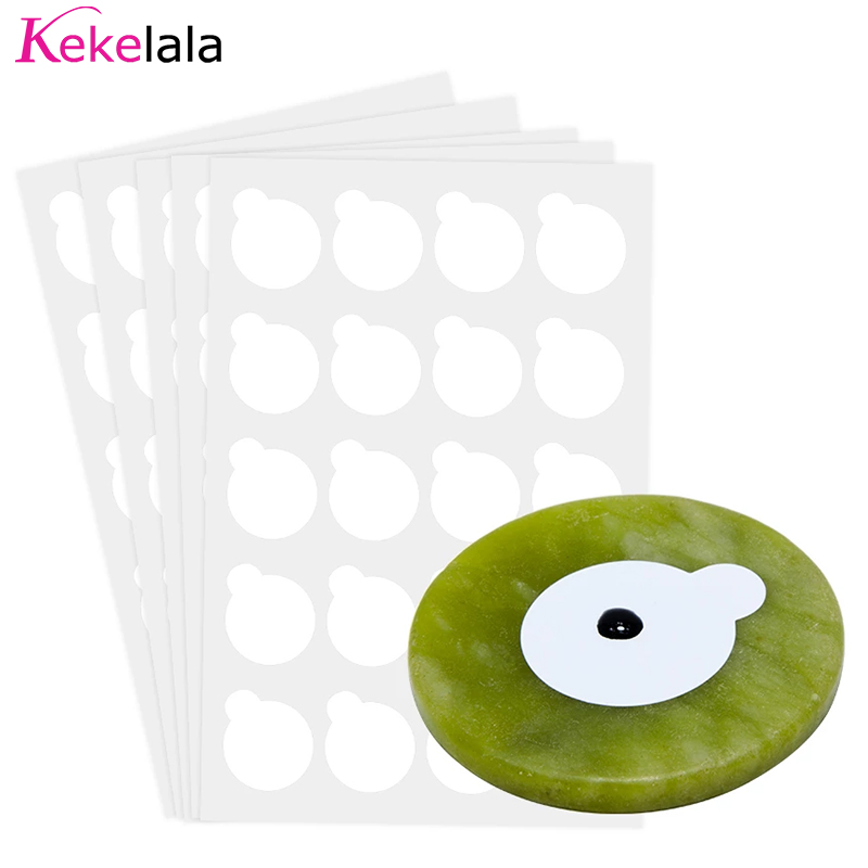 Eyelash Extension Repair - 100pcs Eyelash Extension Glue Stickers Shim