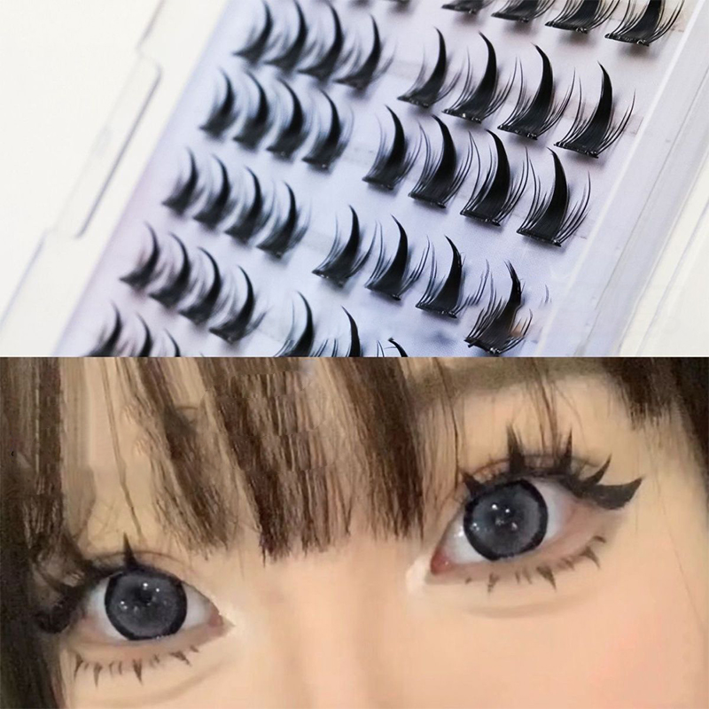 Lashes Eyelash Extension - Simulation False Eyelashes Comic Elf Self