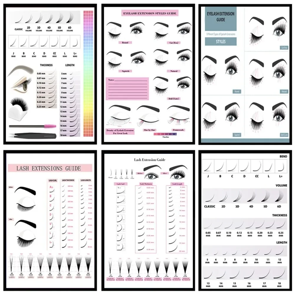 Eyelash Extension Salon - Canvas Painting HD Print Wall Poster