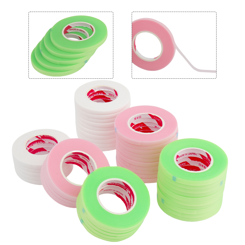 Eyelash Extension Japan - 5/10pcs Macaron Color Mini Lash Tape