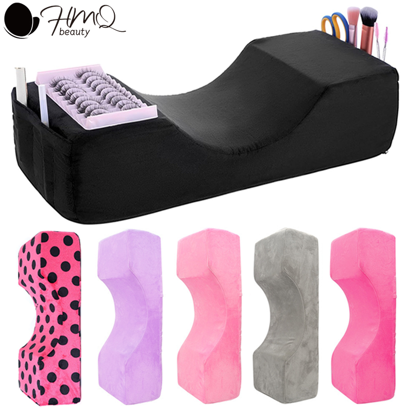Eyelash Extension Guide - Grafted Eyelash Pillow Neck Support Grafting