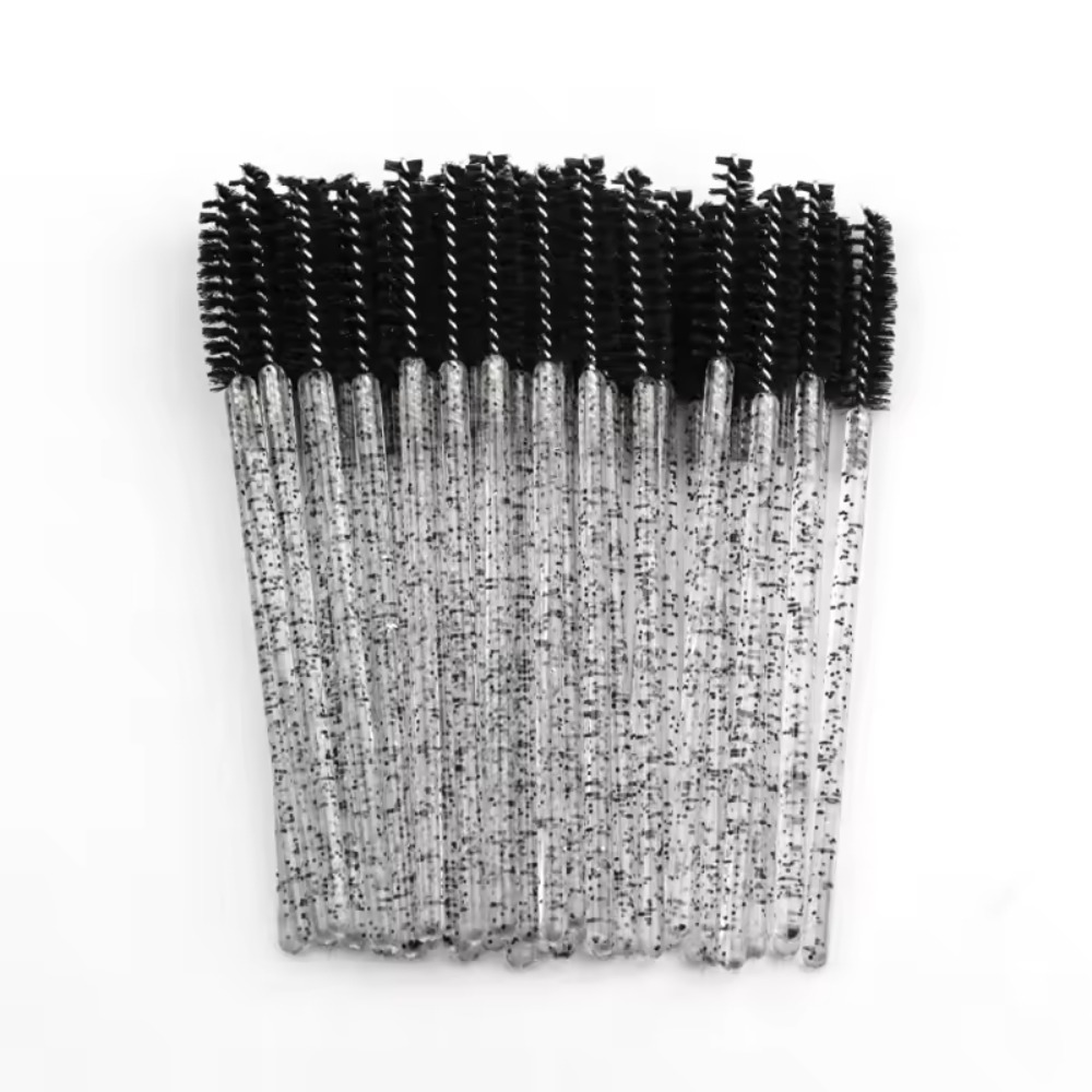 Eyelash Extension Salon - 50-100PCS Crystal Eyelash Brush Combs Professional
