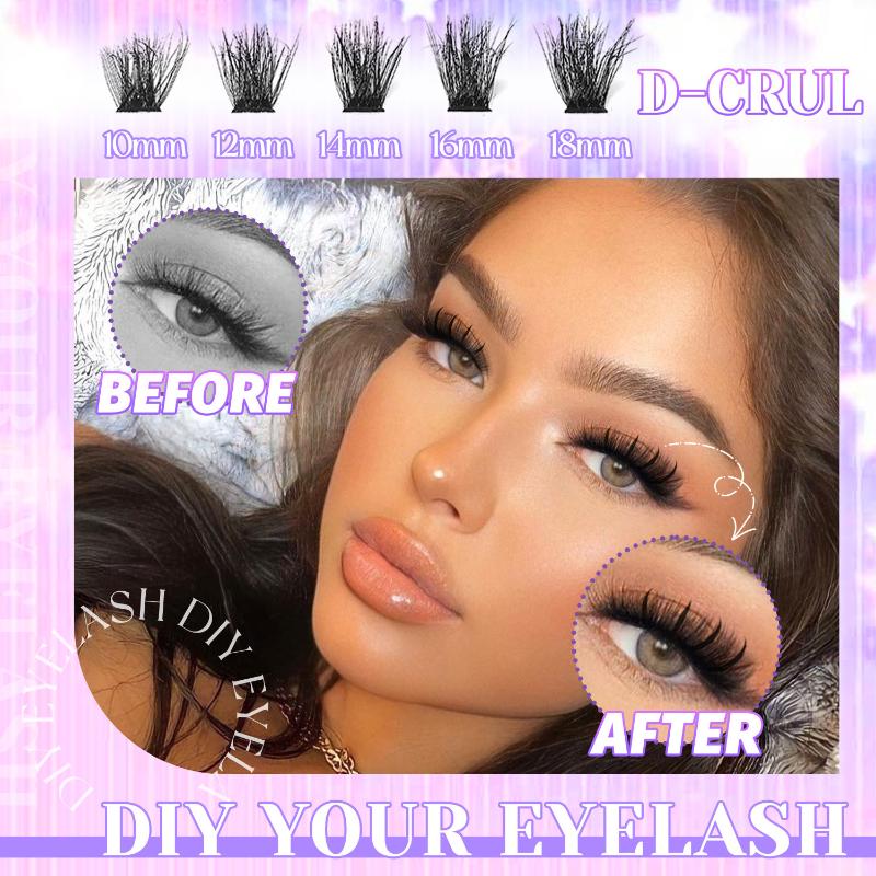 Lashes Cluster DIY Lash Extens - Lashes Eyelash Extension review and price