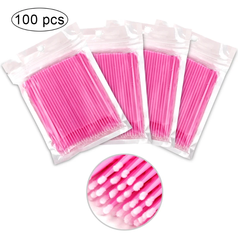 100Pcs/bag Disposable Eyelash  - Eyelash Extension Removal review and price