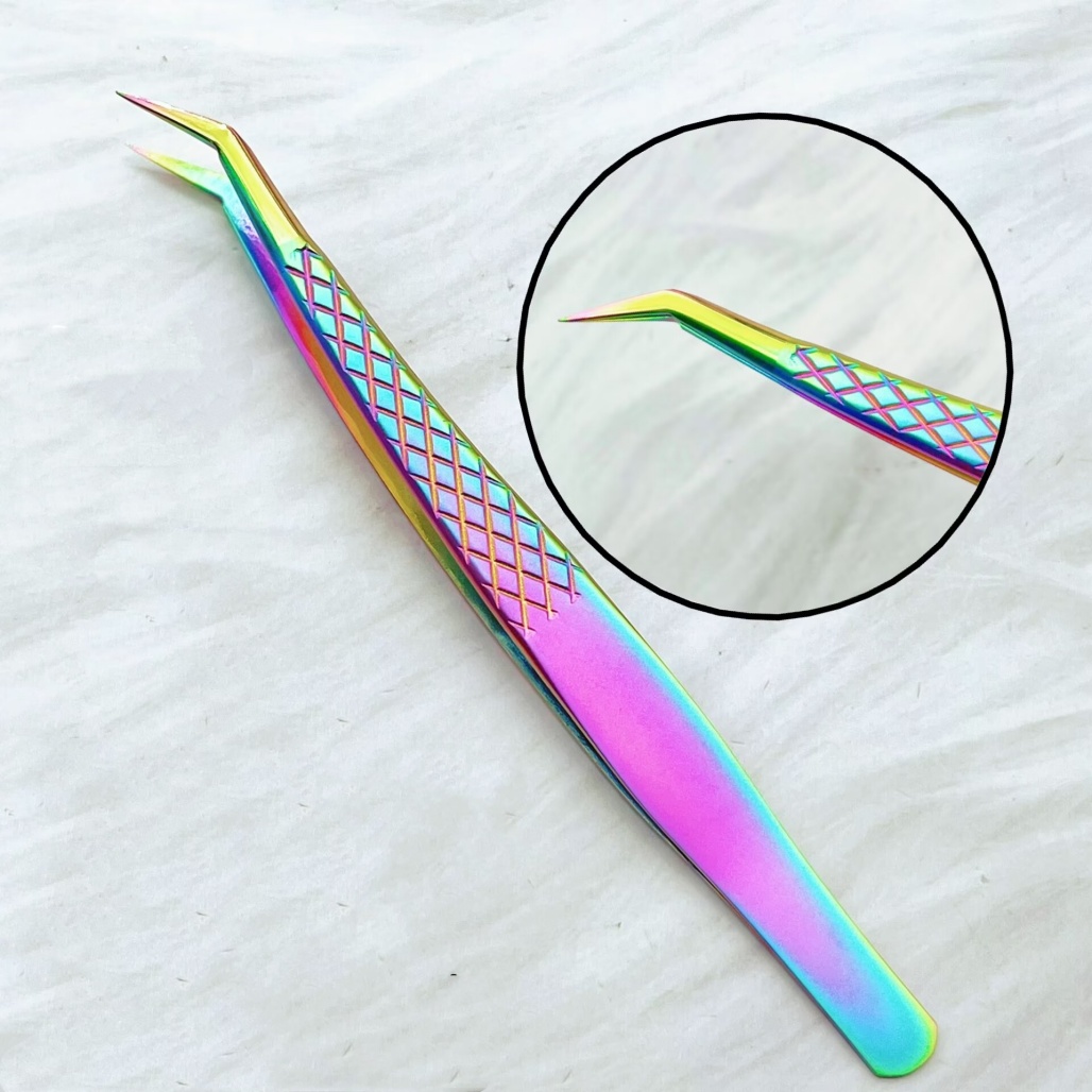 Professional Eyelash Extension - Isolation Tweezer Curved review and price
