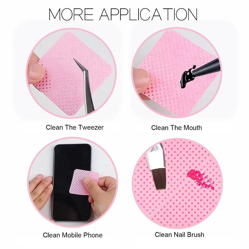 200Pcs Lint‑Free Nail Wipes Ey - Eyelash Extension Removal review and price