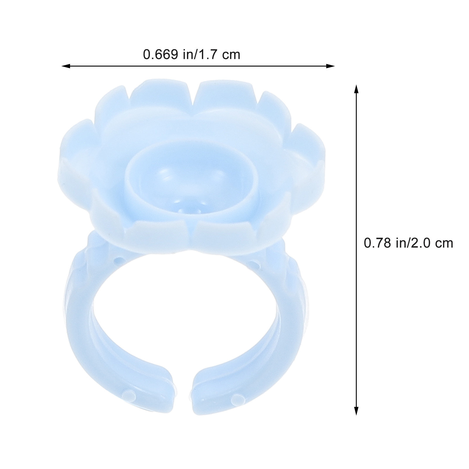 100Pcs Flower Pattern Eyelash  - Eyelash Extension Is Safe review and price