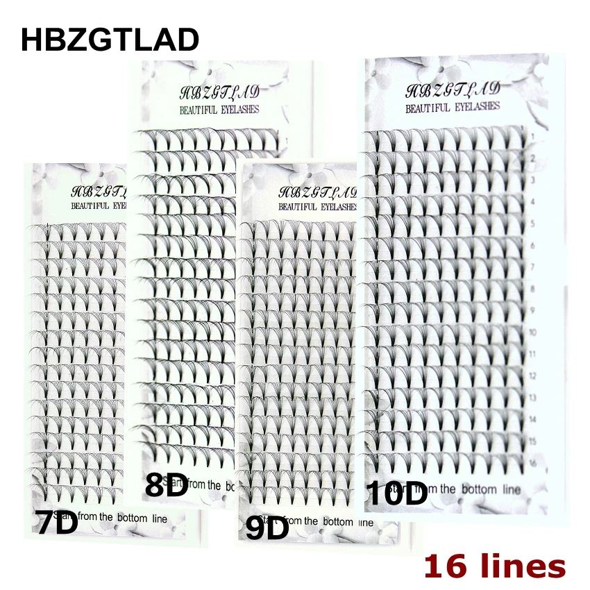 HBZGTLAD 16 Lines Big Capacity - Eyelash Extension Russian review and price