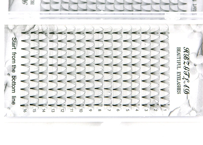HBZGTLAD 16 Lines Big Capacity - Eyelash Extension Russian review and price