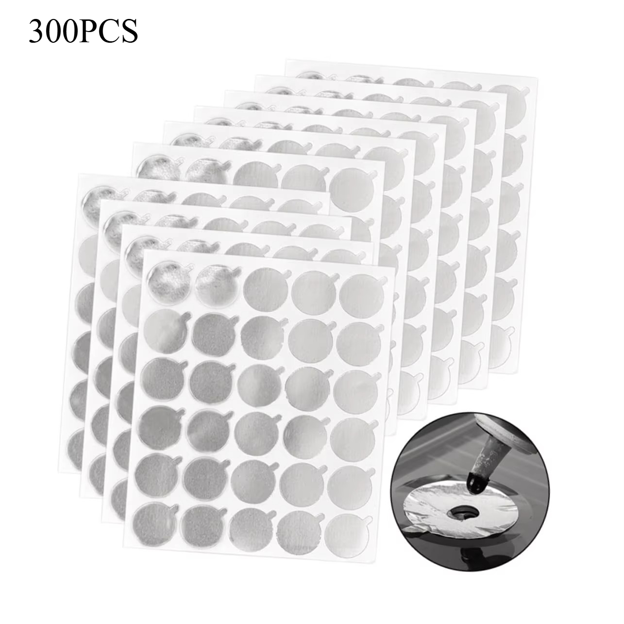 300pcs Foil Sticker Pads(10 Sh - Eyelash Extension Repair review and price