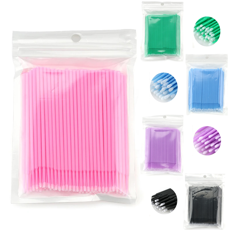 50/100PCS Disposable Micro Bru - Eyelash Extension Removal review and price