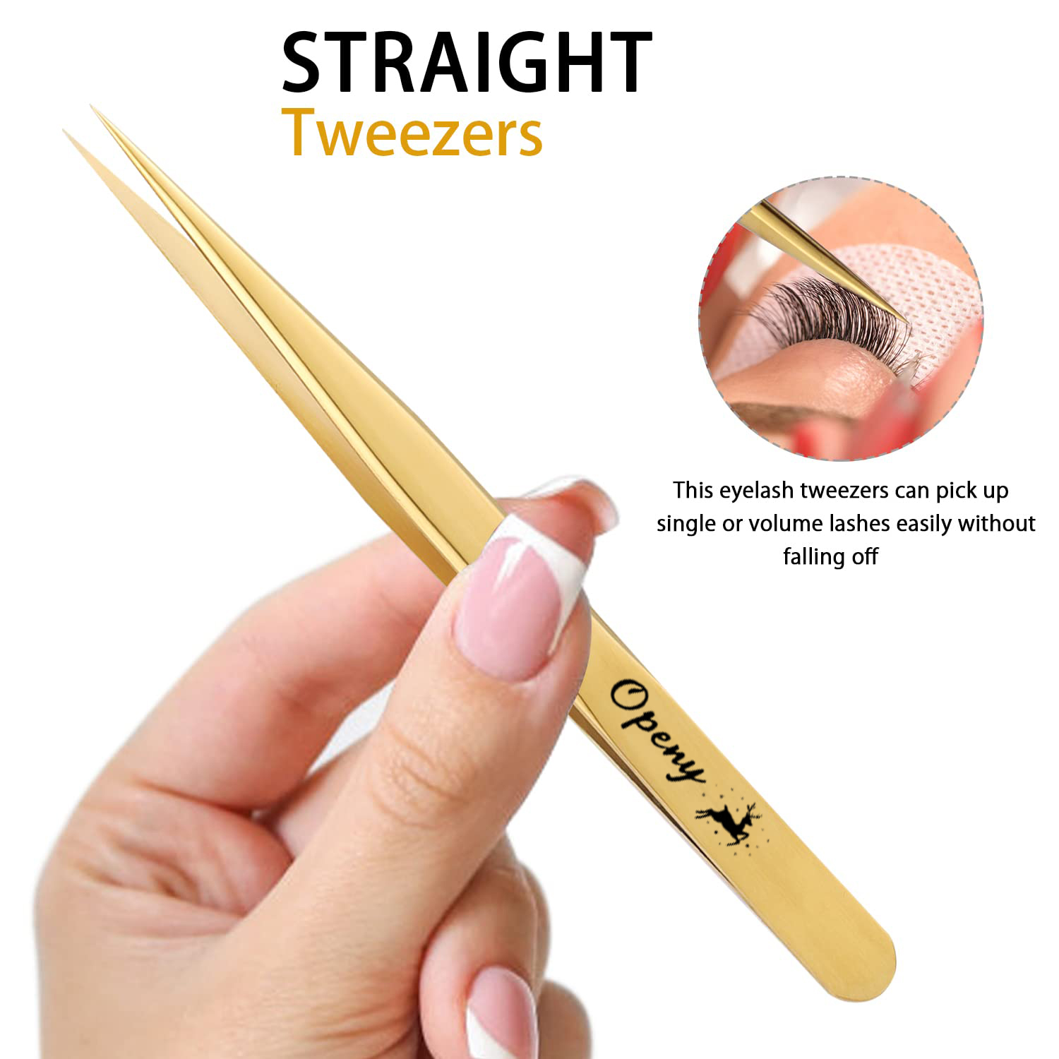Eyelash Extension Tweezers Pro - Isolation Tweezer Curved review and price