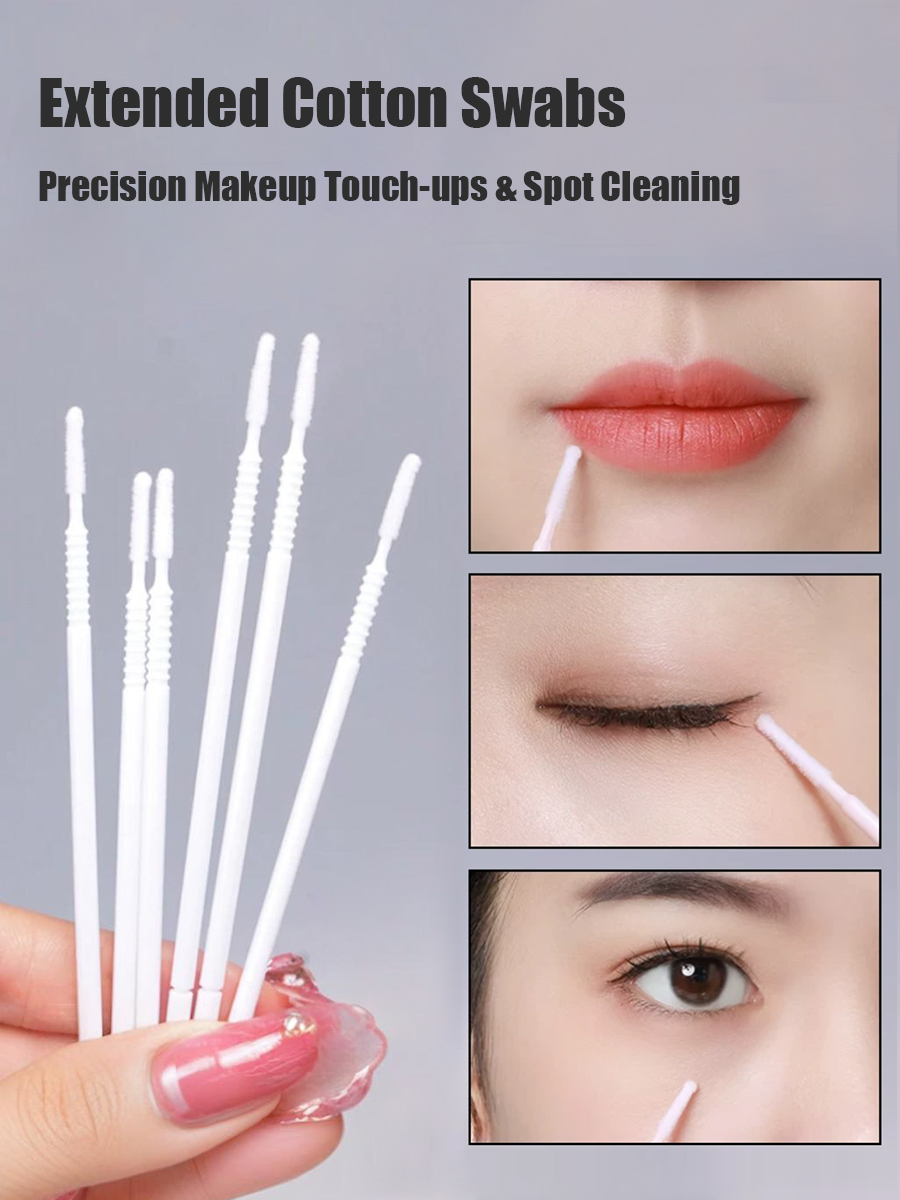 Disposable Long Cotton Swabs E - Eyelash Extension Removal review and price