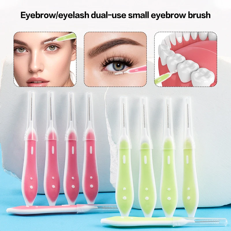 10 Pcs Eyebrow Brushes Mini Br - Lashes Eyelash Extension review and price