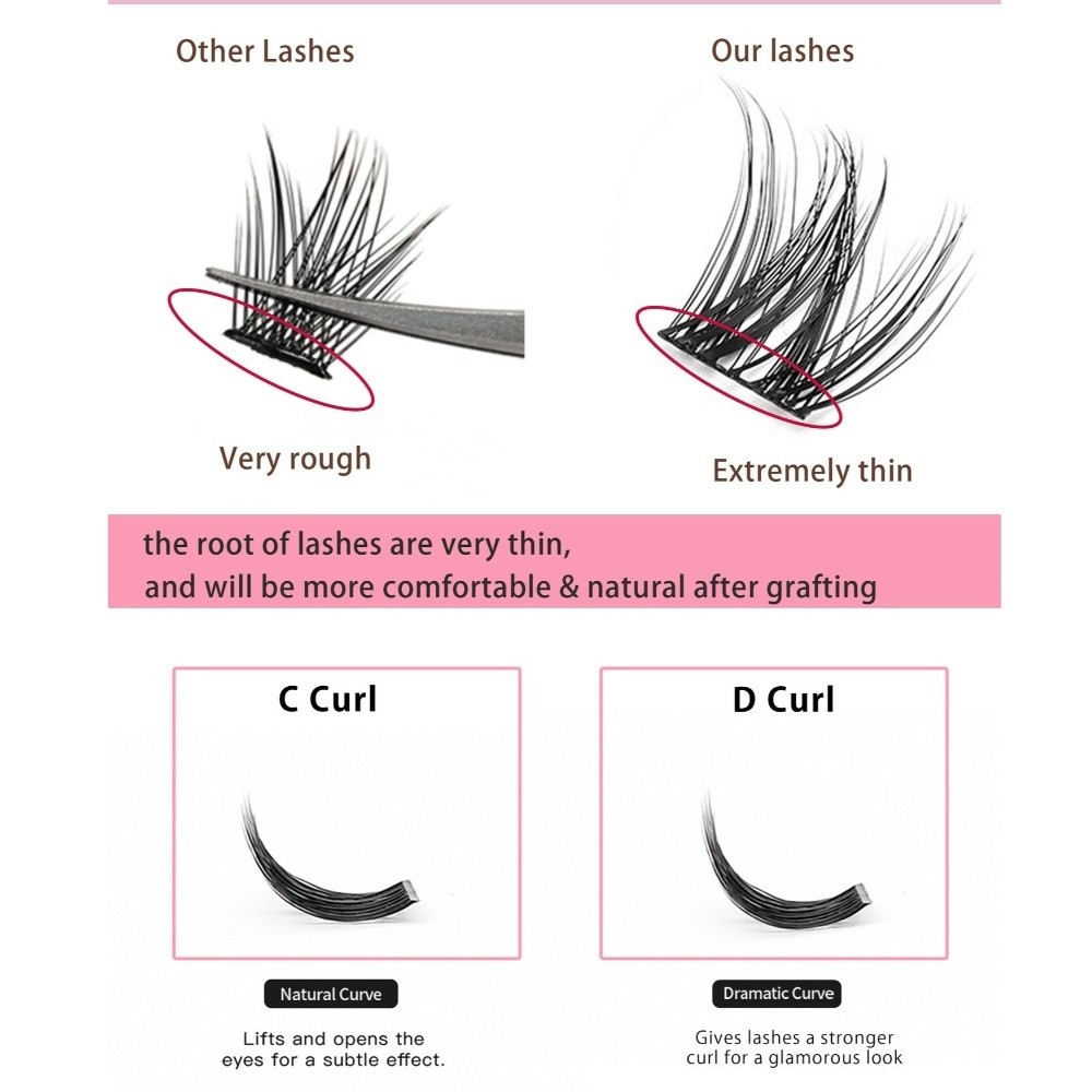 Natural Look DIY Lashes Extens - Lashes Eyelash Extension review and price