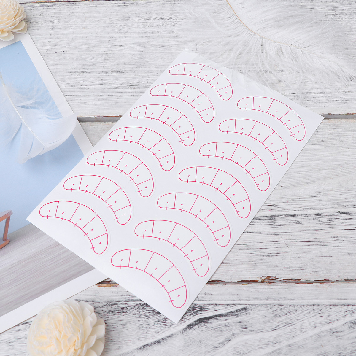 1Pack Eyelash Isolated Sticker - Eyelash Extension Is Safe review and price