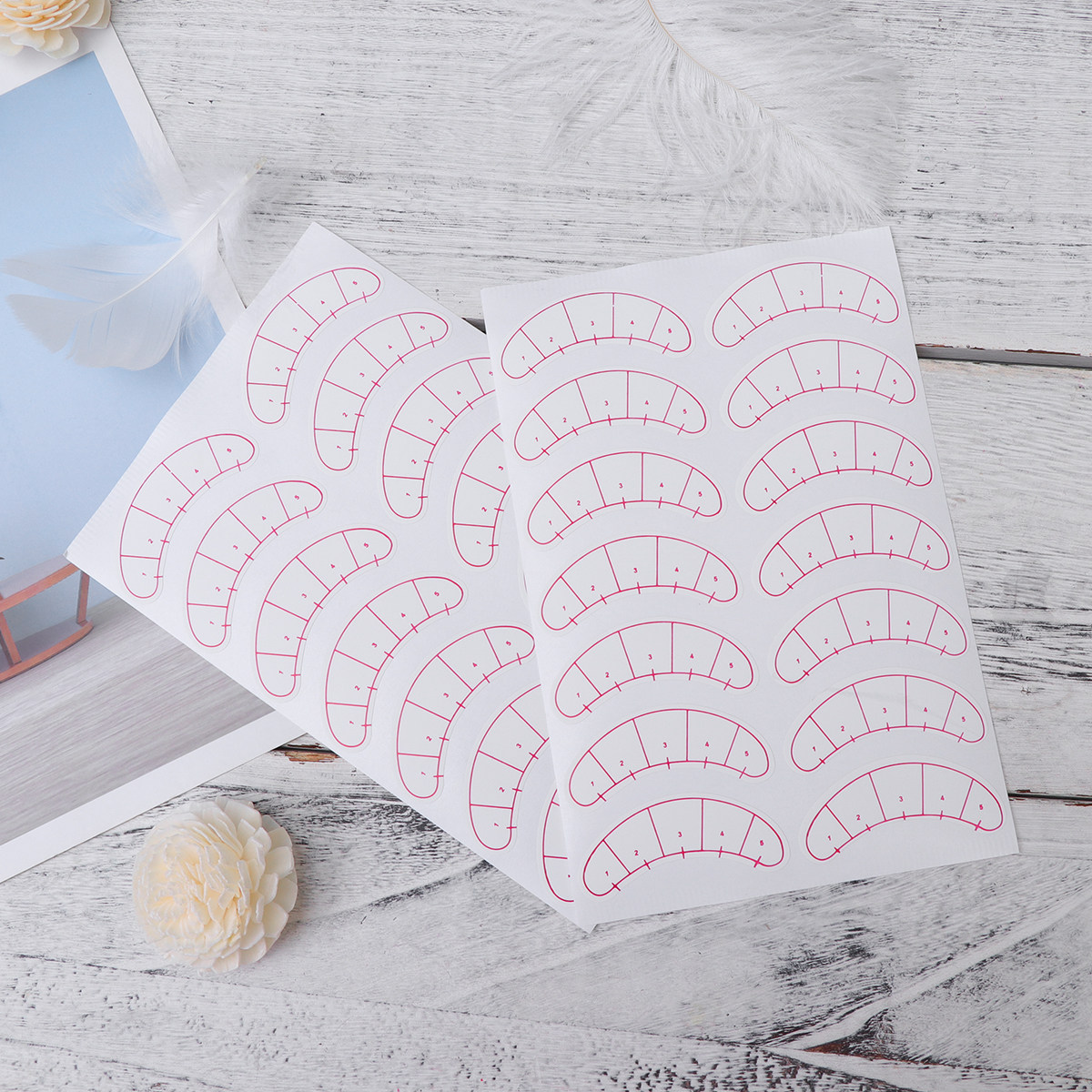 1Pack Eyelash Isolated Sticker - Eyelash Extension Is Safe review and price