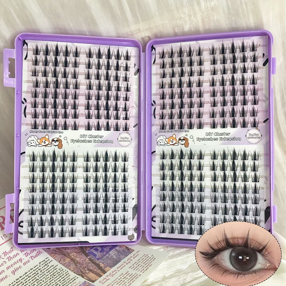 Manga Eyelash Cluster Sharp 32 - Eyelash Extension Japan review and price
