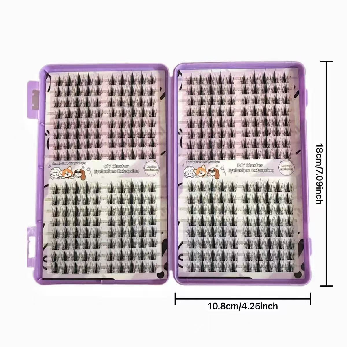 Manga Eyelash Cluster Sharp 32 - Eyelash Extension Japan review and price