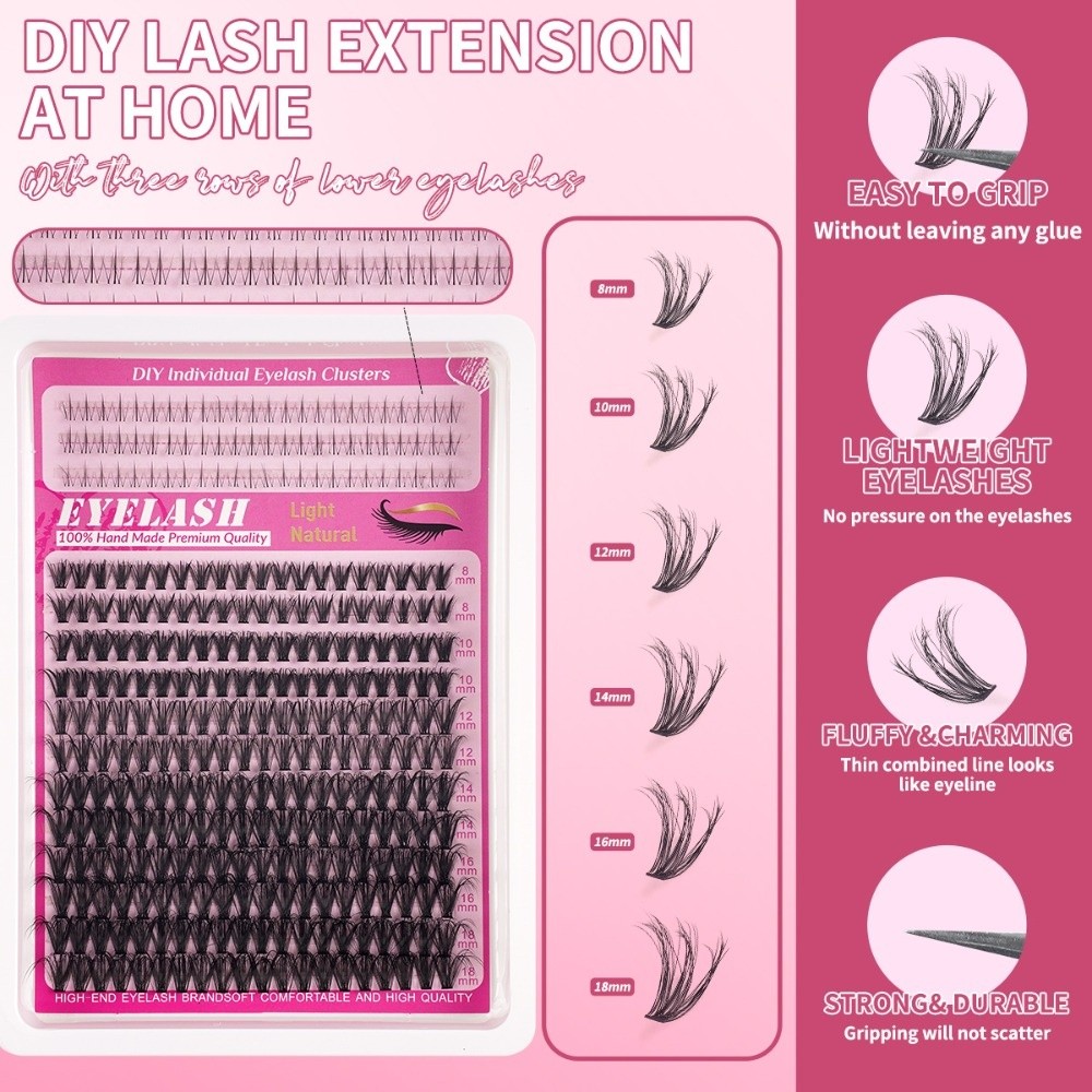 8-18mm Length False Eyelashes  - Lashes Eyelash Extension review and price