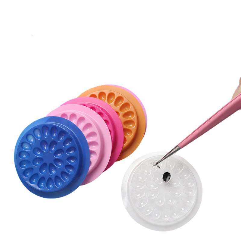 100pcs Eyelash Glue Holder Eye - Eyelash Extension Repair review and price