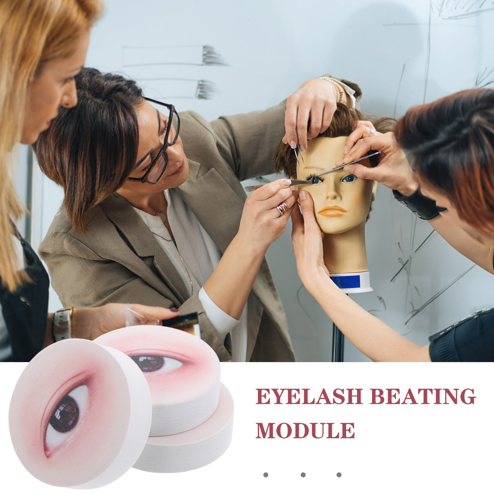 3Pcs Lash Extension Practice B - Eyelash Extension Salon review and price