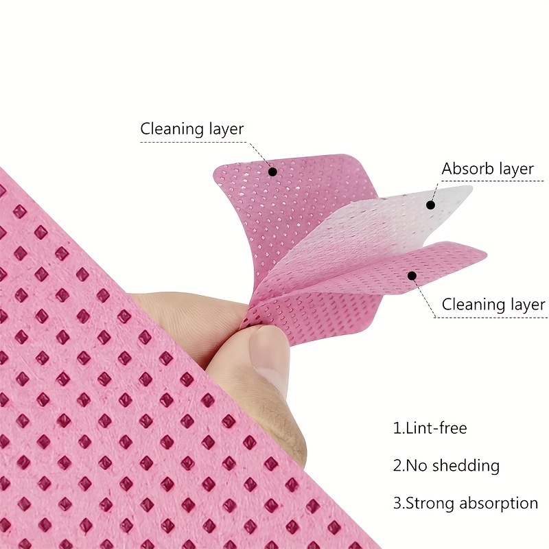 50/100/200pcs Lint-Free Nail W - Eyelash Extension Removal review and price