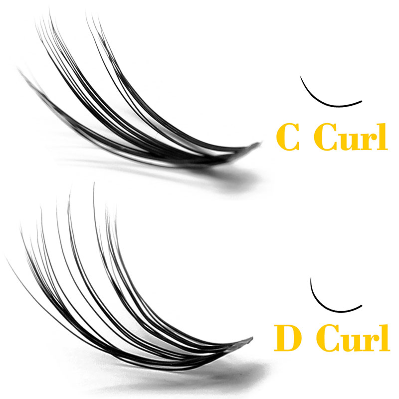 Kimcci 60 Bundles Mink Eyelash - Eyelash Extension Russian review and price